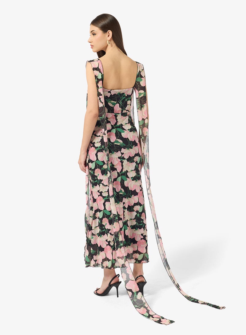 ELLA FLoral Print Dress - Image 2